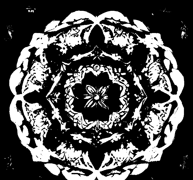 Butterfly mandala coloring page